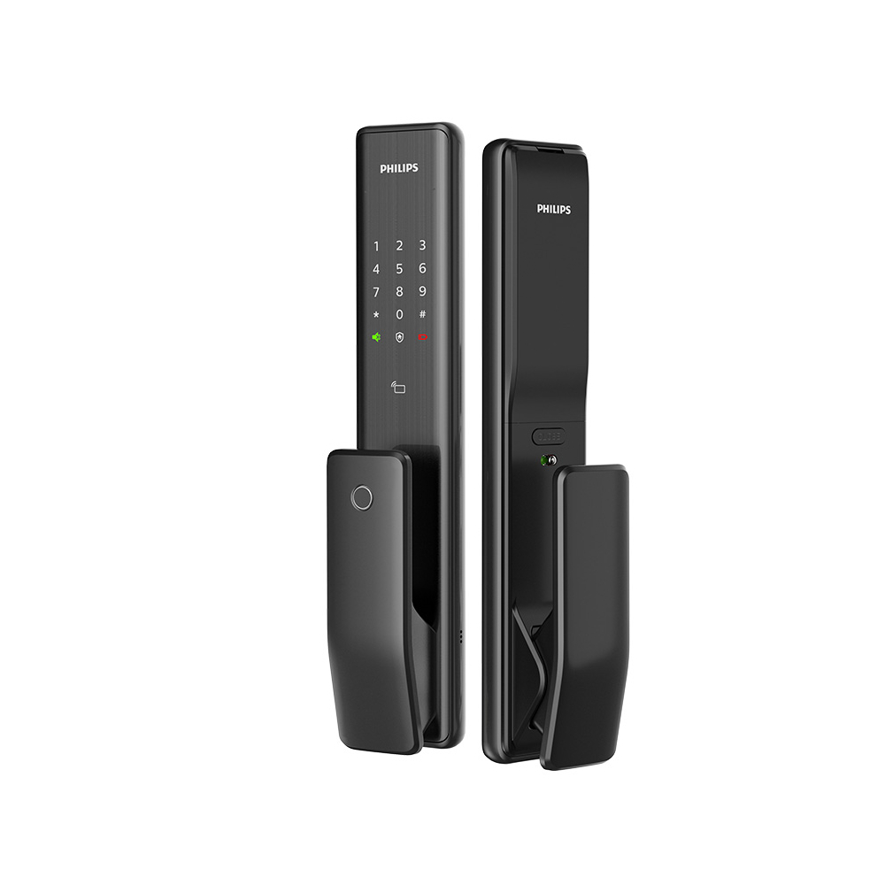 Дверной замок со сканером отпечатка пальца. Philips EasyKey Alpha 5HB